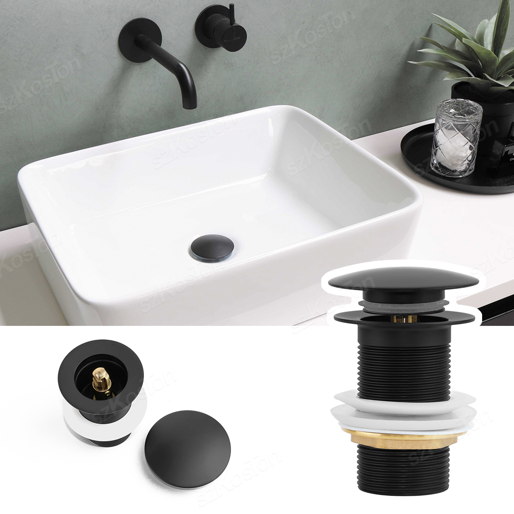 Wastafel kamar mandi Stopper w - Overflow Pipe Clip ulasan dan harga
