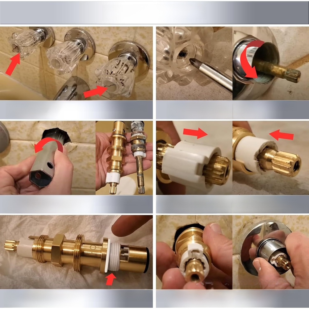 Kartrid Cakram Kuningan untuk  - Shower Valve Cartridge ulasan dan harga