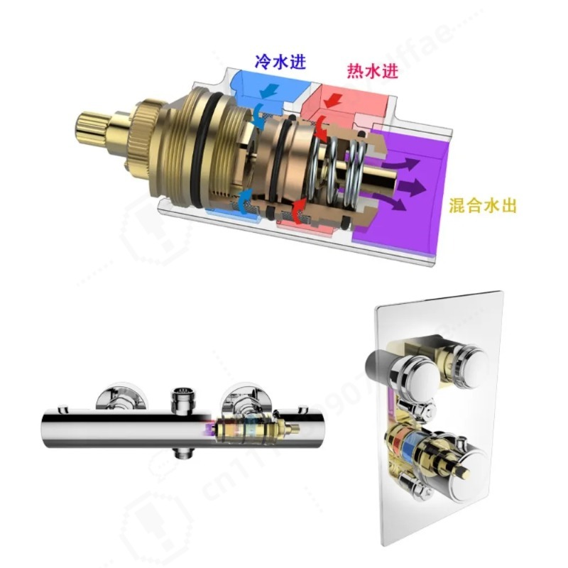 Kit Penggantian Kartrid Termos - Shower Valve Cartridge ulasan dan harga